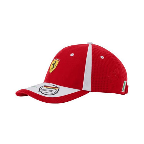 Ferrari 棒球帽, Sebastian Vettel, 成人, 红色, 2018 - FansBRANDS®