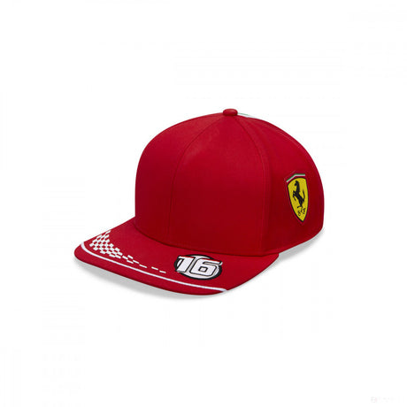 Ferrari Flatbrim Cap，Puma Charles Leclerc，成人，红色，20/21 - FansBRANDS®