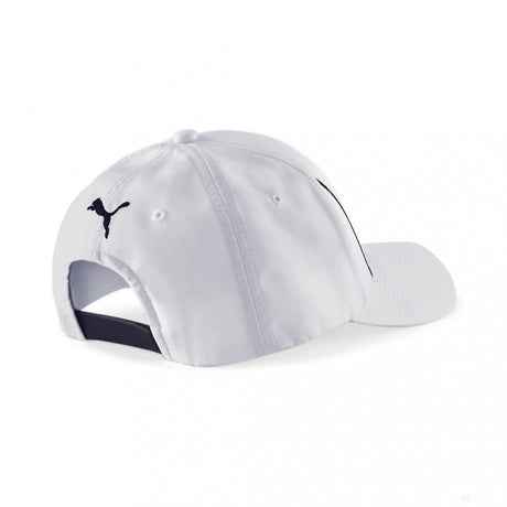 Puma BMW MMS 棒球帽，白色，2022