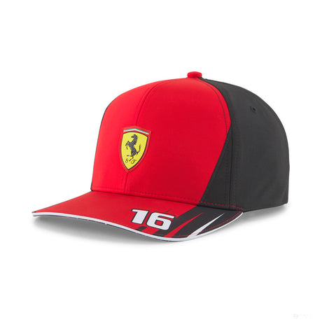 Puma Ferrari Leclerc LC 棒球帽，红色，2022 - FansBRANDS®