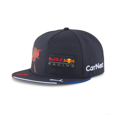 Red Bull Max Verstappen 平檐帽，蓝色，2022