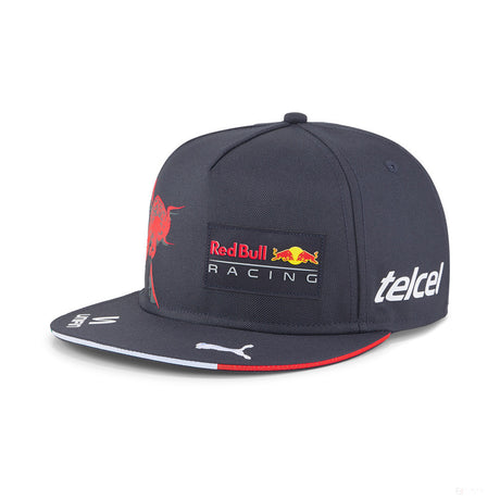 Red Bull Sergio Perez 平檐帽, 蓝色, 2022 - FansBRANDS®