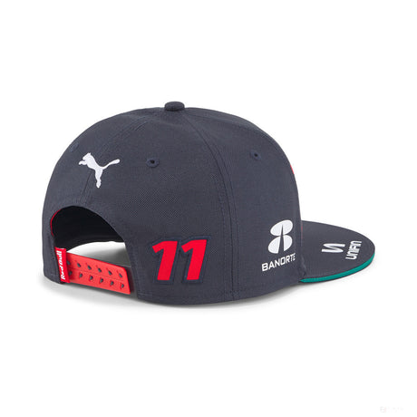 Red Bull Sergio Perez 平檐帽, 蓝色, 2022