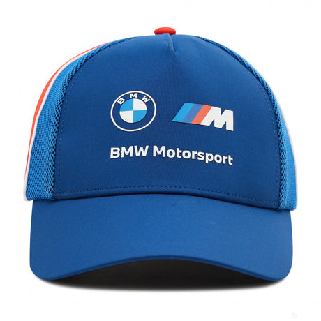 Puma BMW MMS 棒球帽，庄园蓝，2022
