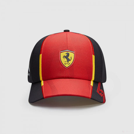 法拉利-塞恩斯棒球帽，Rosso Corsa-PUMA黑色 - FansBRANDS®