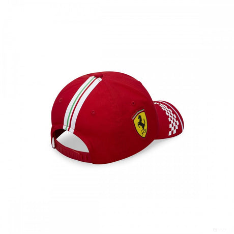 Ferrari Kids 棒球帽，Sebastian Vettel，红色，2020