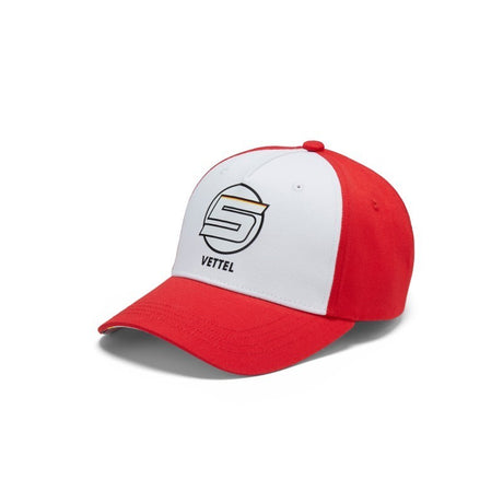 Ferrari 棒球帽，VETTEL5，成人，红色，2018 - FansBRANDS®