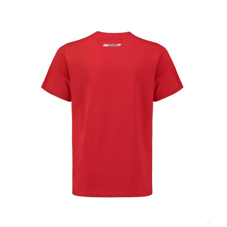 Ferrari Kids T 恤，Scudetto，红色，2018