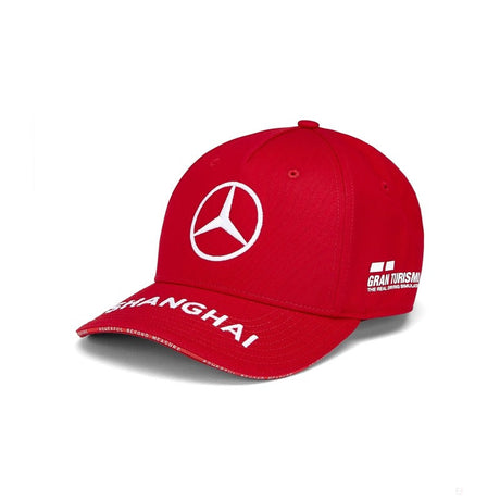 Mercedes Kids Hamilton 棒球帽，中国大奖赛，红色，2019 - FansBRANDS®