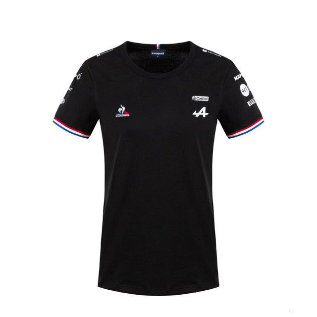 Alpine 女式 T 恤，团队，黑色，2021 - FansBRANDS®
