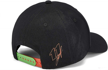 Racing Point 棒球帽, Sergio Perez SP, 成人, 黑色, 2019