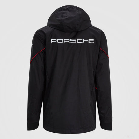 Porsche Team 雨衣，黑色，2022