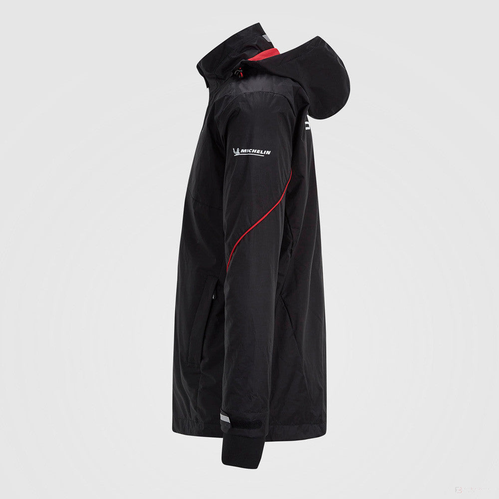 Porsche Team 雨衣，黑色，2022 - FansBRANDS®