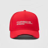Porsche 棒球帽，Fanwear，成人，红色，2022 - FansBRANDS®