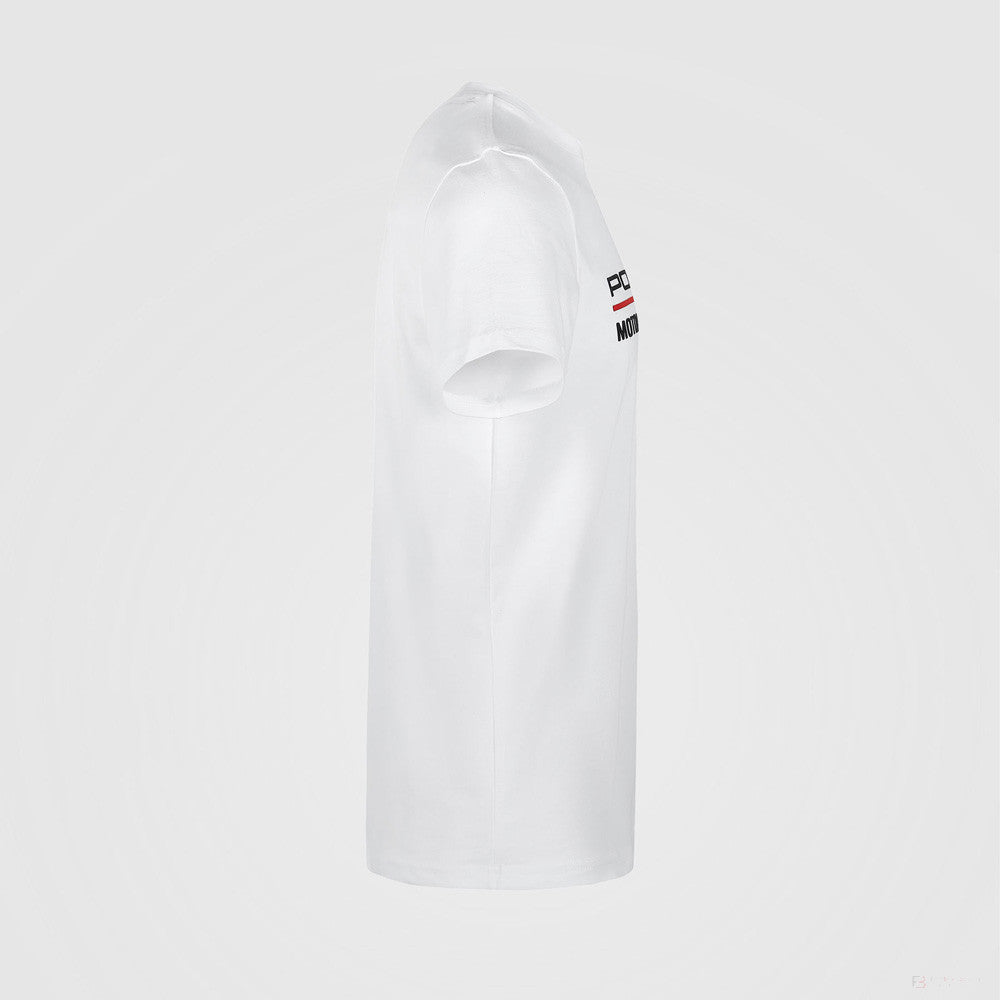 保时捷 T 恤，赛车，白色，2022 - FansBRANDS®