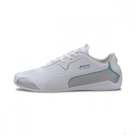 Mercedes 儿童鞋，Puma Drift Cat 8，白色，2021