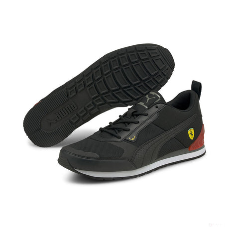 Ferrari鞋子，Puma Track Racer，黑色，2021 - FansBRANDS®