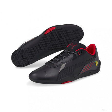 Puma法拉利 R-Cat 鞋，黑色-灰色，2022 - FansBRANDS®