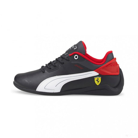 Puma Ferrari Drift Cat 儿童鞋，黑色，2022