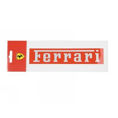 Ferrari 贴纸, 19x4 cm, 红色, 2012 - FansBRANDS®