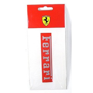 Ferrari 贴纸, 11x2 cm, 红色, 2012 - FansBRANDS®