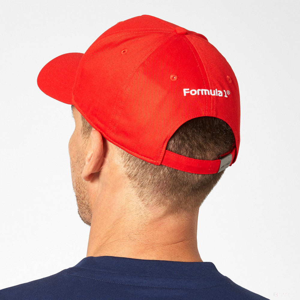 Formula 1 棒球帽，Formula 1 标志，红色，2020