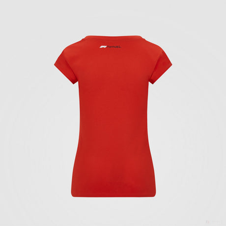 Formula 1 女式 T 恤，Formula 1 标志, 红色, 2020