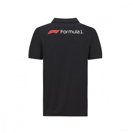 Formula 1 Polo, Formula 1 标志, 黑色, 2020 - FansBRANDS®