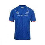 Alpine T 恤，Esteban Ocon 31 Team，蓝色，2022 - FansBRANDS®