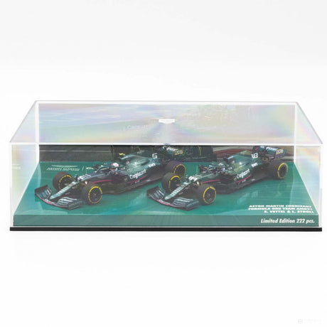 Aston Martin Cognizant F1 Team 2021 AMR21 Vettel / Stroll double set Limited Edition 1:43 - FansBRANDS®