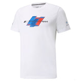 BMW T恤, Puma BMW Motorsport Logo, 白色, 2021 - FansBRANDS®