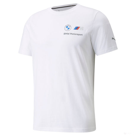 BMW T恤， Puma BMW MMS ESS 小标志，白色，2021 - FansBRANDS®
