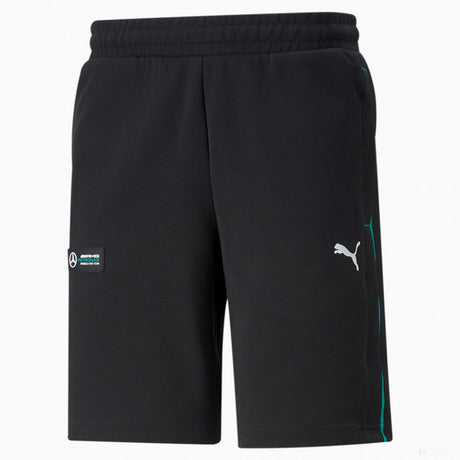 Puma Mercedes 运动短裤，黑色，2022 - FansBRANDS®