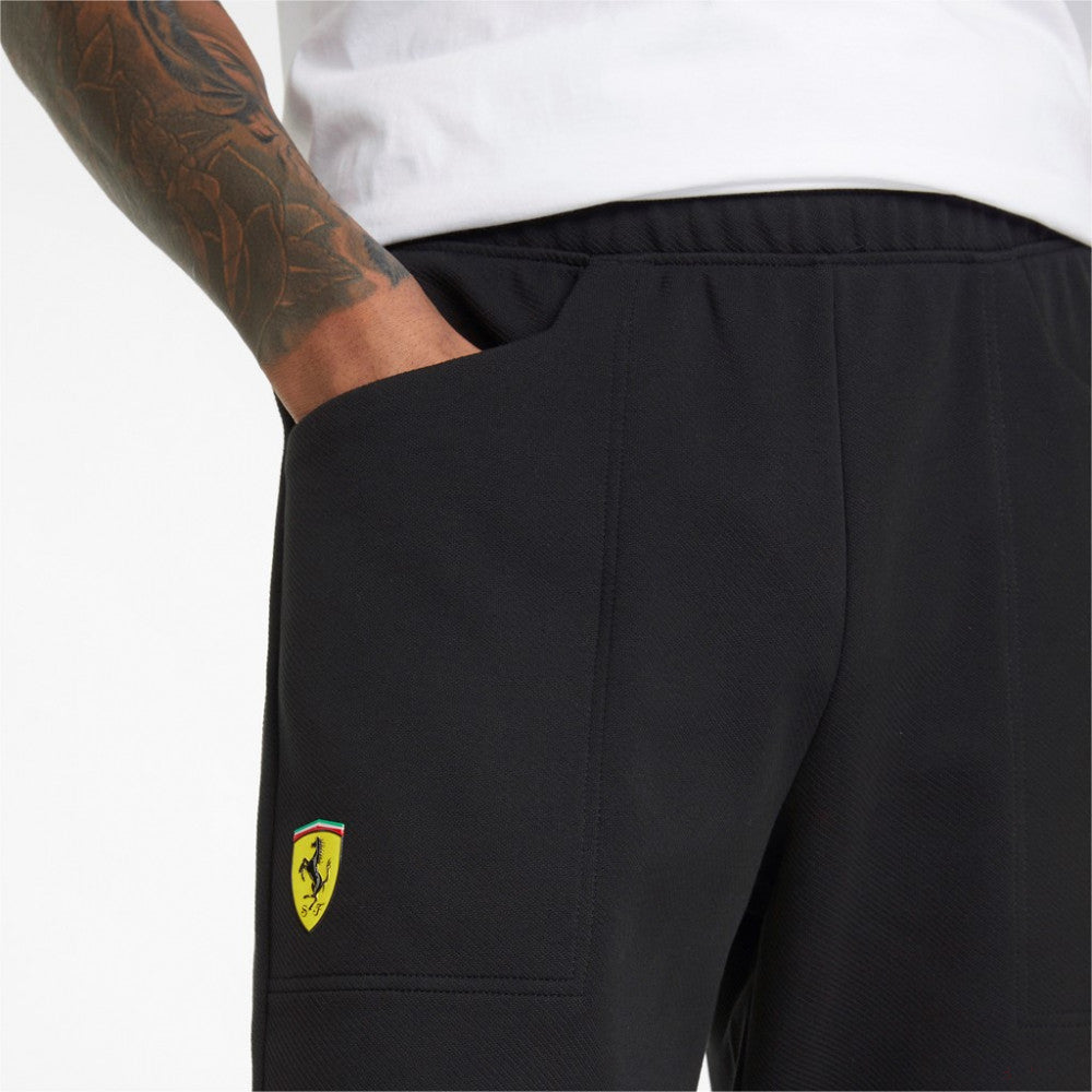 Puma Ferrari 竞赛运动裤，黑色，2022 - FansBRANDS®