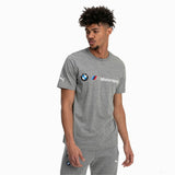 BMW T恤, Puma BMW MMS Logo, 灰色, 2019 - FansBRANDS®
