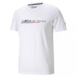BMW T恤，Puma BMW MMS Logo+，白色，2021 - FansBRANDS®