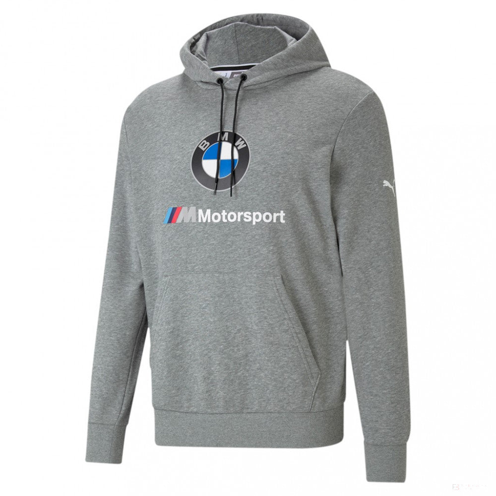BMW 毛衣, Puma BMW MMS ESS 标志, 灰色, 2021 - FansBRANDS®