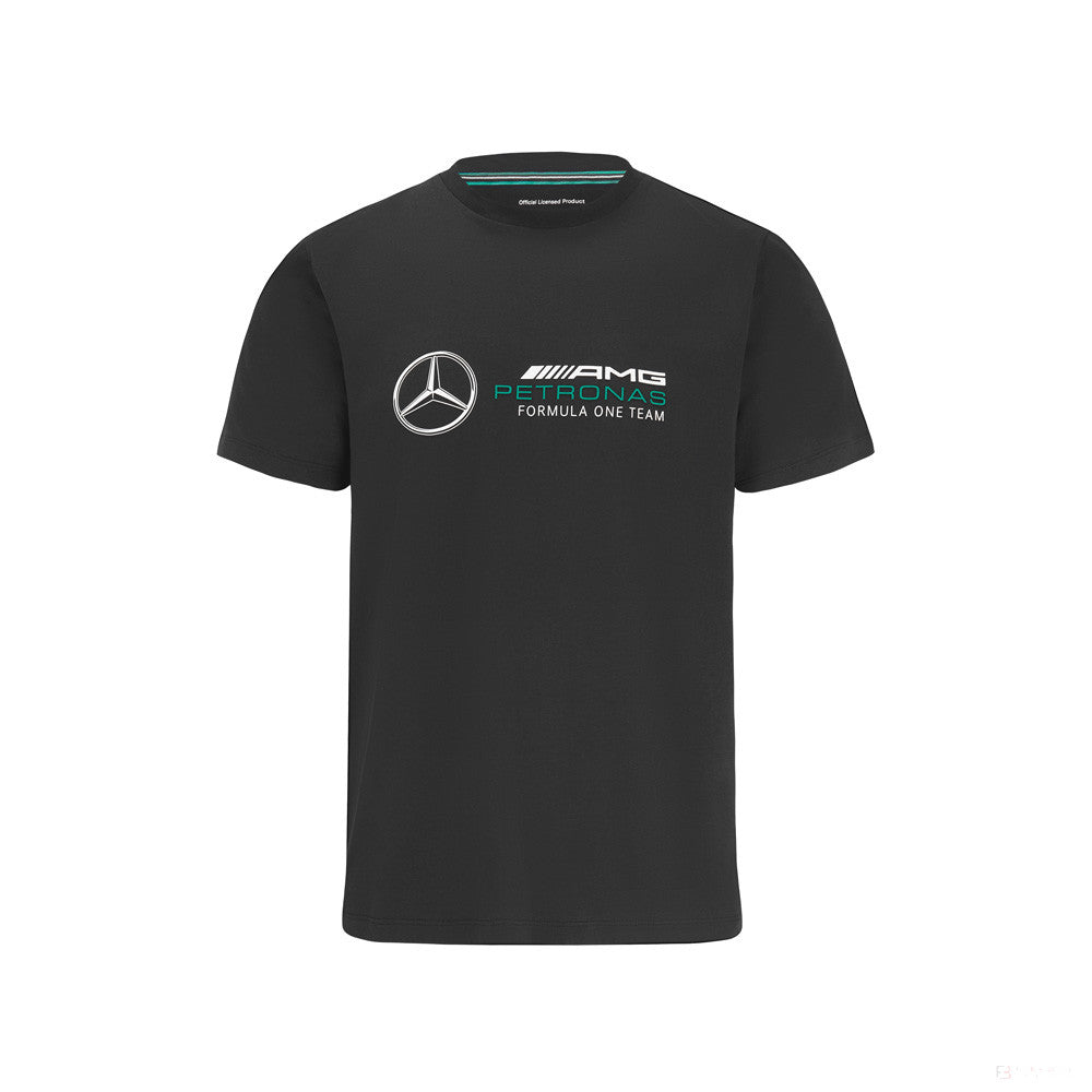 梅赛德斯儿童 T 恤，大徽标，黑色，2022 - FansBRANDS®