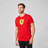 法拉利T恤，大盾牌，红色，2021 - FansBRANDS®