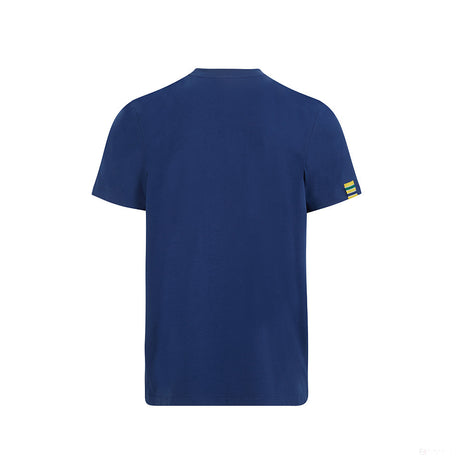 埃尔顿塞纳 T 恤，巴西国旗，蓝色，2021 - FansBRANDS®