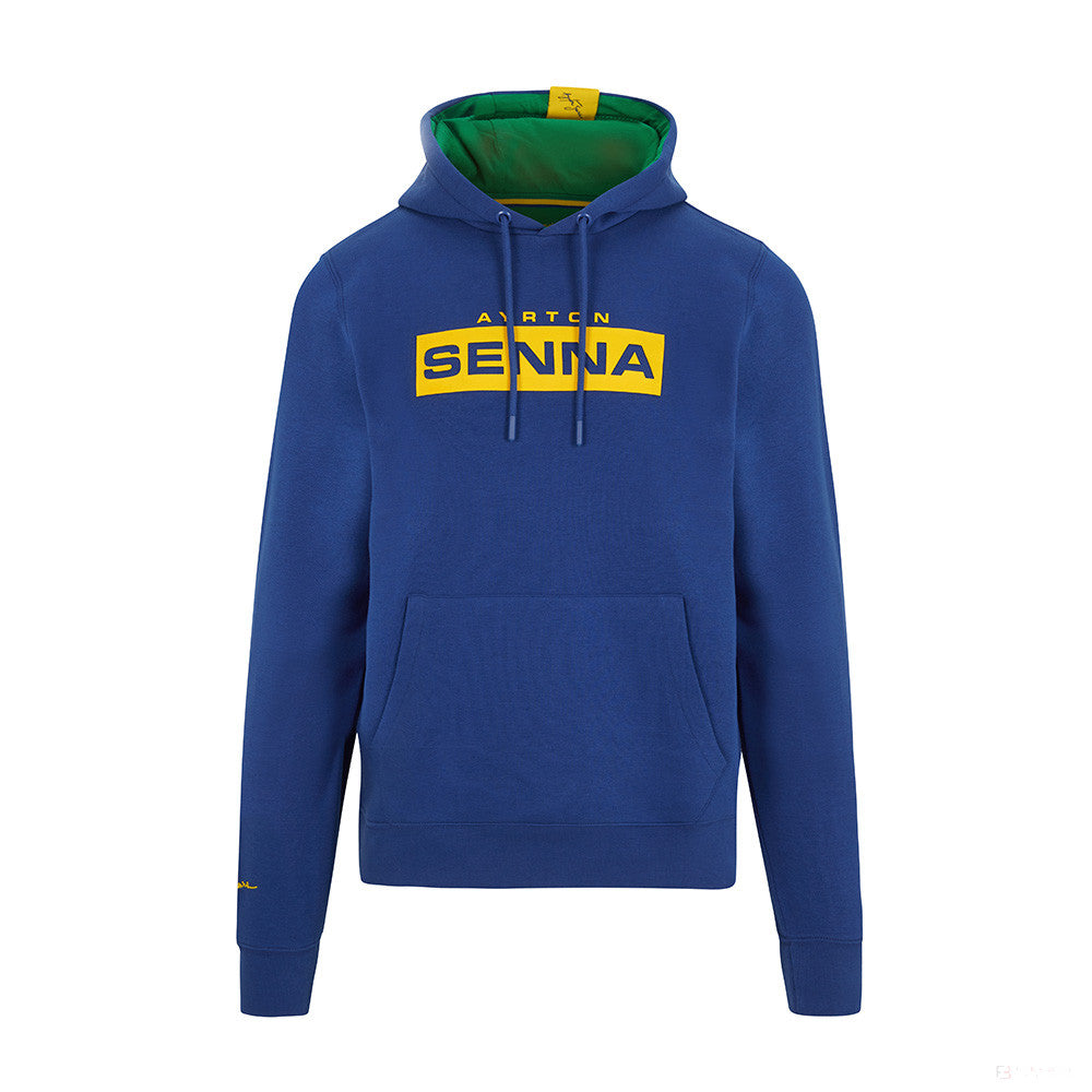 Ayrton Senna 毛衣, 标志, 蓝色, 2021 - FansBRANDS®