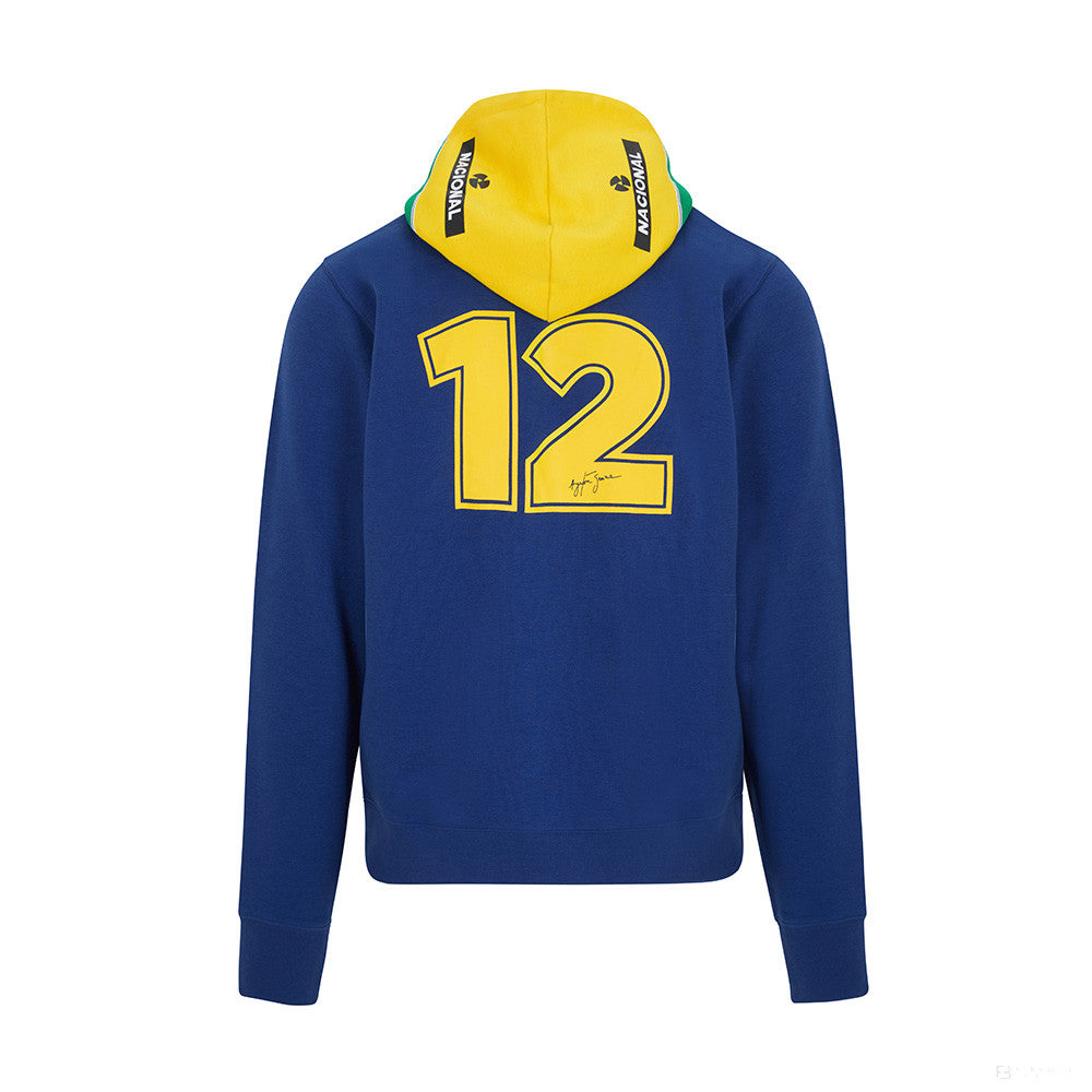 Ayrton Senna 毛衣，男式条纹，蓝色，2021 - FansBRANDS®