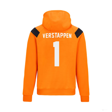 Red Bull Max Verstappen 毛衣，连帽，橙色，2022 - FansBRANDS®