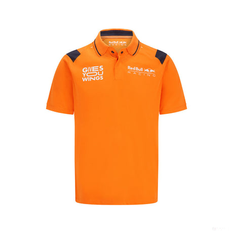 Red Bull Max Verstappen Polo，橙色，2022 - FansBRANDS®