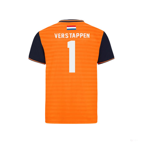 Red Bull T 恤, Max Verstappen 运动服, 橙色, 2022 - FansBRANDS®