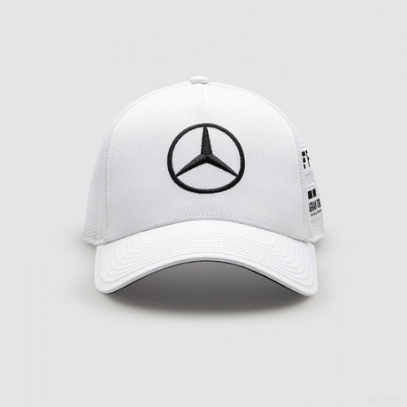 梅赛德斯棒球帽，刘易斯汉密尔顿卡车司机，成人，白色，2022