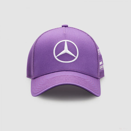 梅赛德斯棒球帽，刘易斯汉密尔顿卡车司机，成人，紫色，2022