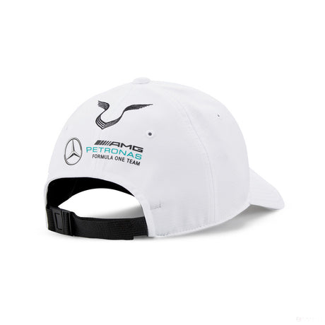 梅赛德斯棒球帽，Lewis Hamilton，成人，白色，2022 - FansBRANDS®