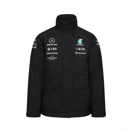 Mercedes 雨衣, 团队, 黑色, 2022 - FansBRANDS®