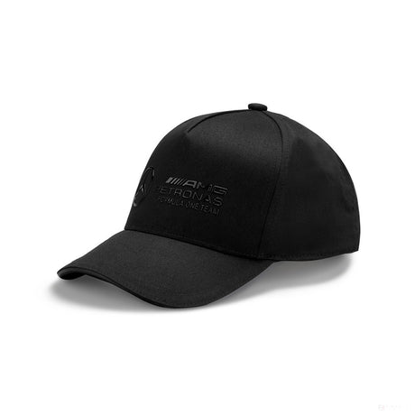 Mercedes 棒球帽，Stealth Racer，成人，黑色，2022 - FansBRANDS®